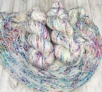 Sprinkle Everything | ALC Yarn Club Limited Edition Colorway | Plush Worsted Weight | July 2024