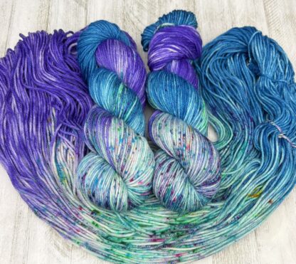 Whimsy Wings | ALC Yarn Club Package | Plush Worsted (#4 weight) | August 2024's Limited Edition Colorway